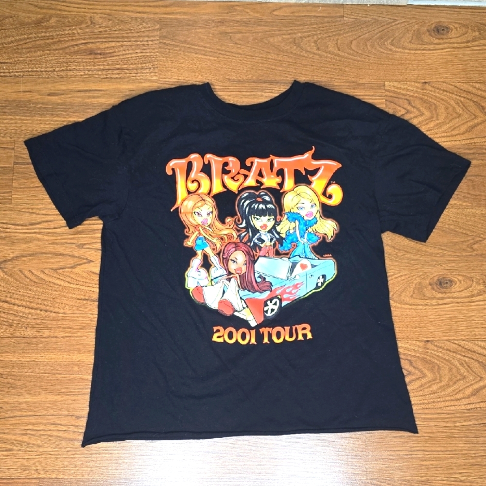 BRATZ 2001 TOUR TSHIRT BLACK